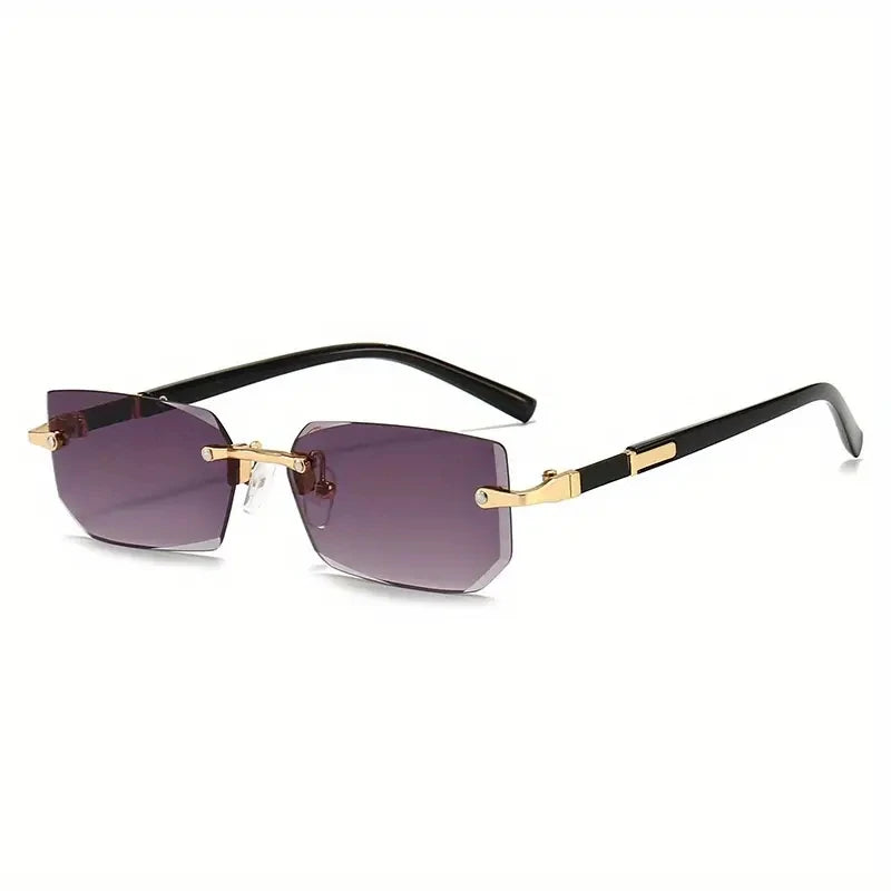 Rimless rectangle traveling oculos