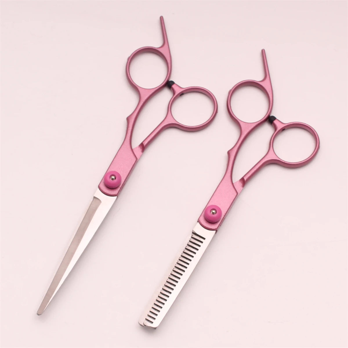 Hair Cutting Scissors 6" Japan Stainless Steel Hairdressing Scissors Thinning Shears Hair Scissors Set Styling Tool C1000