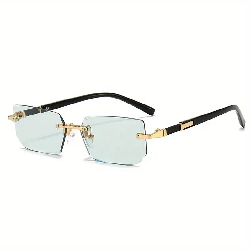 Rimless rectangle traveling oculos